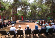 Sınava girecek öğrencileri gençlik kampında ağırladı