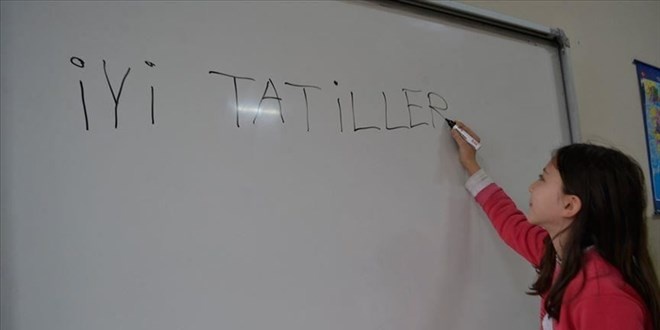 Okullarda son bir hafta