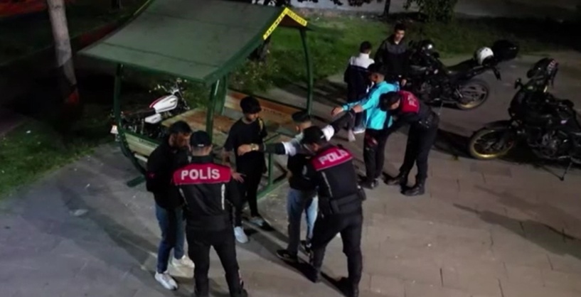 Gaziantep'te 126 personelin katılımıyla huzur-güven uygulaması yapıldı