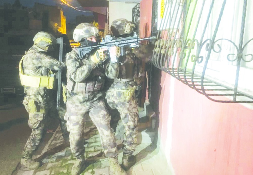 6 günlük uygulamalarda bin 30 şüpheliden, 142’si cezaevine gönderildi