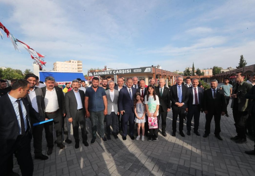 Özhaseki, Şahinbey Çarşıyı ziyaret etti