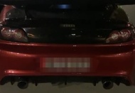 Park içerisinde drift atan sürücüye 33 bin lira ceza