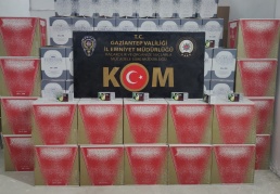 1 milyon 200 bin adet kaçak makaron ele geçirildi