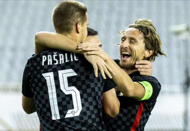UEFA Uluslar Ligi'nde ilk finalist Hırvatistan