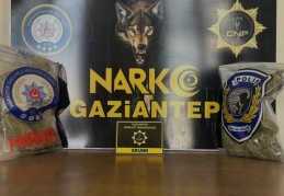 2 kilo uyuşturucu skunk maddesi ele geçirildi