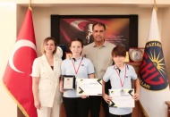 Matematik ve fen yarışmalarında derece elde ettiler