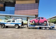 Simülatör araçla kemer eğitimi