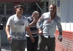 34 acemi kasap, çeşitli yerlerinden yaralandı
