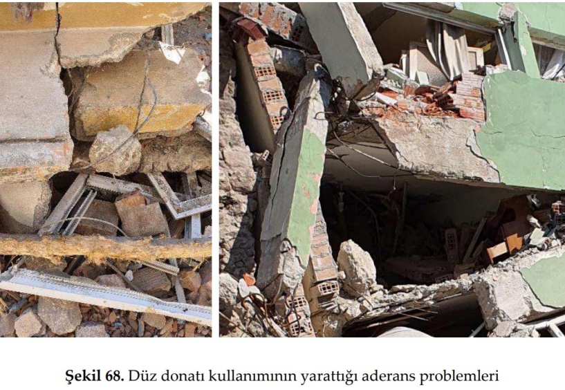 Binaların düşük kalitede beton dayanımına sahip olduğu belirlendi