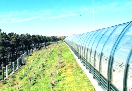 Gaziantep’te 18 bin 336 metrekare gürültü bariyeri projesi sürüyor