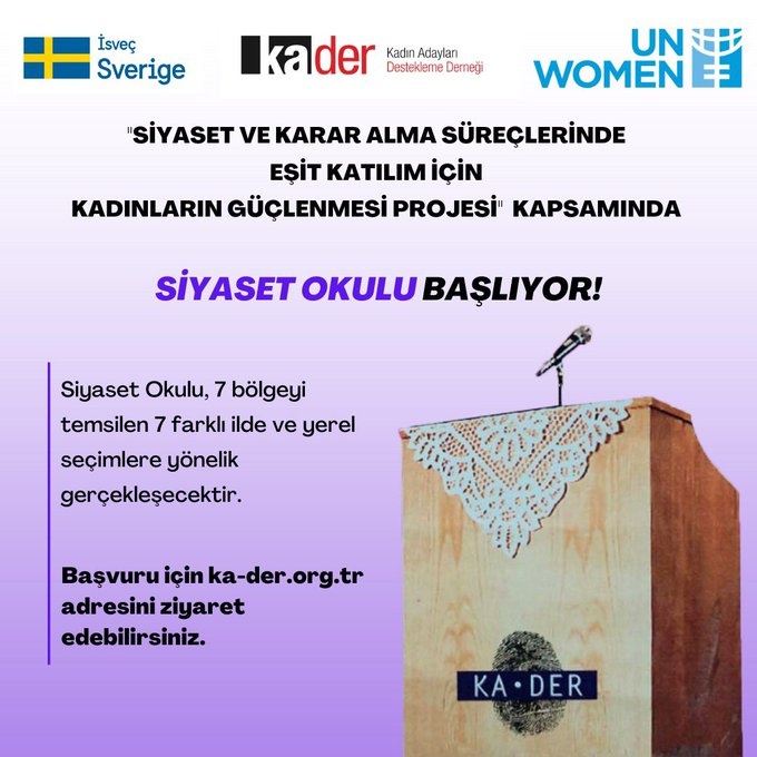 KA.DER Kadın Adayları Yerel Seçimlere Hazırlıyor