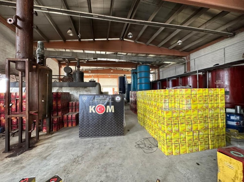 250 ton karışımlı akaryakıt ele geçirildi, 16 kişi gözaltına alındı