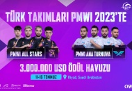Türk Takımları 78 Milyon TL Ödül Havuzu bulunan PMWI 2023’te zafer peşinde koşacak