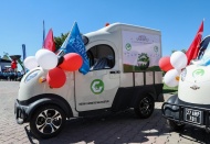 Büyükşehir, temizlikte elektrikli çevreci araçları devreye soktu