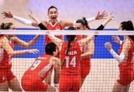 A Milli Kadın Voleybol Takımı İtalya'yı 3-0 mağlup ederek yarı finale yükseldi