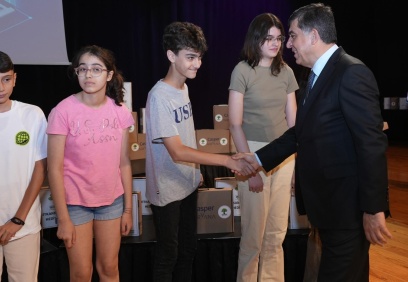 Yüzde 1’lik dilime girme başarısı gösteren tüm öğrencilere dizüstü bilgisayar