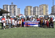 Futbol turnuvasında 23 takımdan 368 sporcu mücadele etti