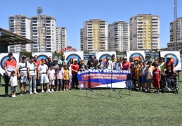 Futbol turnuvasında 23 takımdan 368 sporcu mücadele etti
