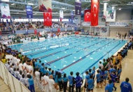 On binlerce kişi de kulvarlarda su sporlarıyla tanıştı