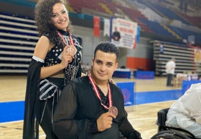 Tekerlekli Sandalye Dans Sporu’nda üçüncü oldular