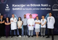 Canlı vericili karaciğer nakliyle ölümden döndü