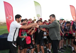 22 farklı takımdan 462 sporcu 48 maç yaptı