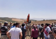 Hatay’da arazileri kamulaştırılan Dikmecelilere jandarma müdahalesi