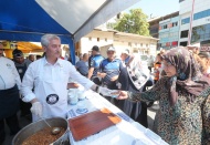 Aşure ikramı başladı