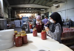 Pul biber ve salça imalathaneleri tam kapasite ile çalışmaya başladı