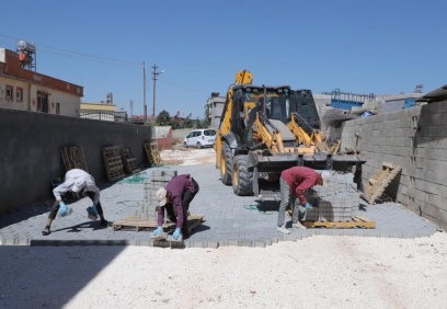 Kozluyazı Mahallesi’nde tüm yollar kilittaşı ile döşenecek