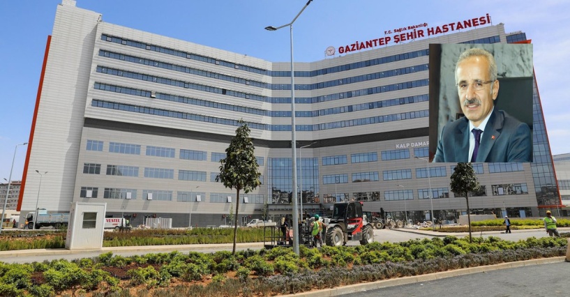 Uraloğlu, Gaziantep Şehir Hastanesi Kavşağı'nda incelemelerde bulundu