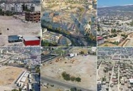 Depremin yıktığı illerde enkazlar yerini büyük boşluklara bıraktı