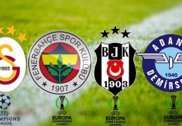 Avrupa'daki temsilcilerimizin muhtemel rakipleri belli oluyor