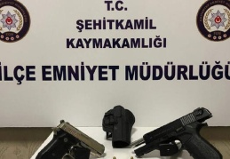 19 adet ruhsatsız silah ele geçirildi