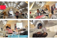 İslahiyeli kadınlar depremin yaralarını dikiş atölyesinde sarıyor