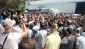 Polis, işten atılan Şireci Tekstil işçilerinin yürüyüşünü engelledi