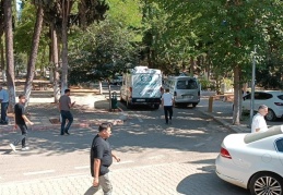 Bağevinde elektrik akımına kapıldı