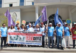 Bu daha başlangıç mücadeleye devam diyoruz