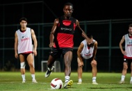 Gaziantep Futbol Kulübü, Sivasspor maçının hazırlıklarını çift antrenmanla sürdürüyor.