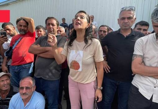 Erkaplan halı işçileri de grevde