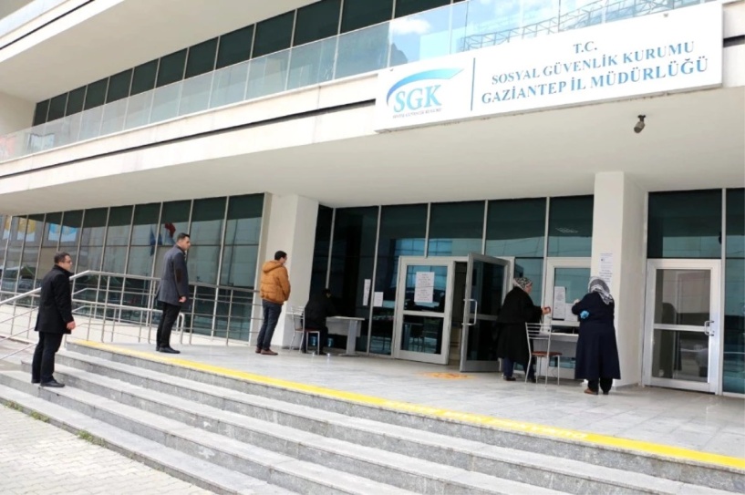 SGK Gaziantep İl Müdürlüğü cumartesi çalışıyor