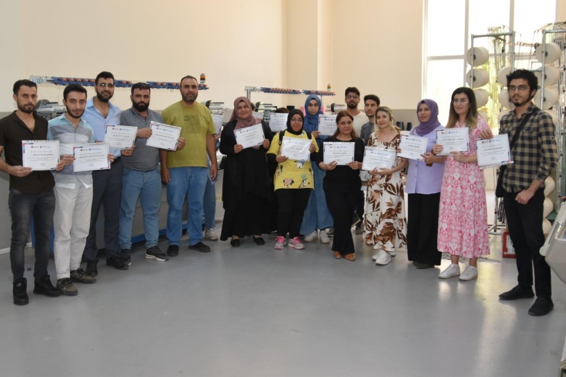 Meslek eğitimlerinden 120 kişi yararlandı