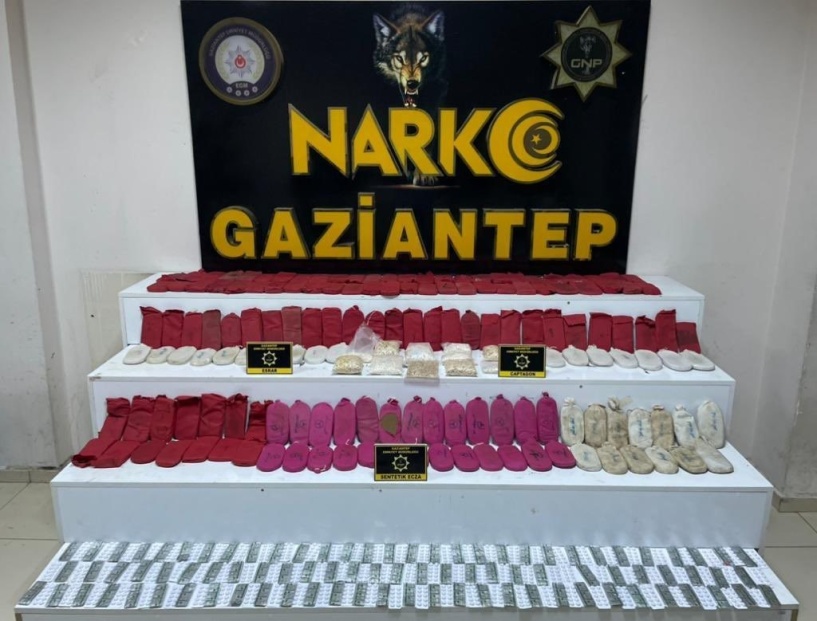 14 bin 571 adet uyuşturucu hap ele geçirildi