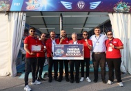 GAÜN Çağdaş Roket Takımı ödülünü aldı