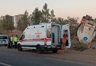 Beton mikserinin biçtiği araçta 3 kişi yaşamını yitirdi