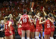 Türkiye Kadın Milli Voleybol Takımı’nın Avrupa Şampiyonu kadrosu