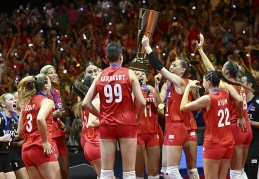 Türkiye Kadın Milli Voleybol Takımı’nın Avrupa Şampiyonu kadrosu