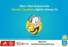 Adımlarınızla otizmli çocukların eğitimine destek olun