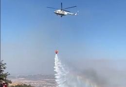 Nurdağı’nda orman yangını
