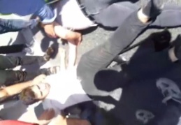 Motosiklet kazasında 2 kişi yaralandı